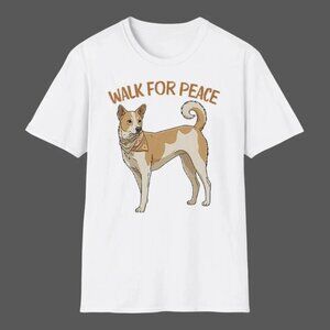 Walk For Peace Aloka Dog T Shirt 166